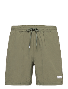 Hummel hmlLGC TRAVIS WOVEN SHORTS - Løpeshorts - FOUR LEAF CLOVER / khaki/green