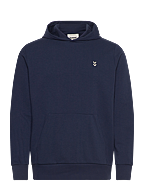 hmlPULSE SWEAT HOODIE - DRESS BLUES