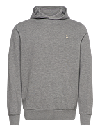 hmlPULSE SWEAT HOODIE - GREY MELANGE