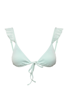 Hunkemöller Fiji rib triangle - Bikinier - EGGSHELL BLUE / blue