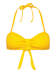 Hunkemöller Crinkle bandeau - Bikinier - YELLOW / yellow