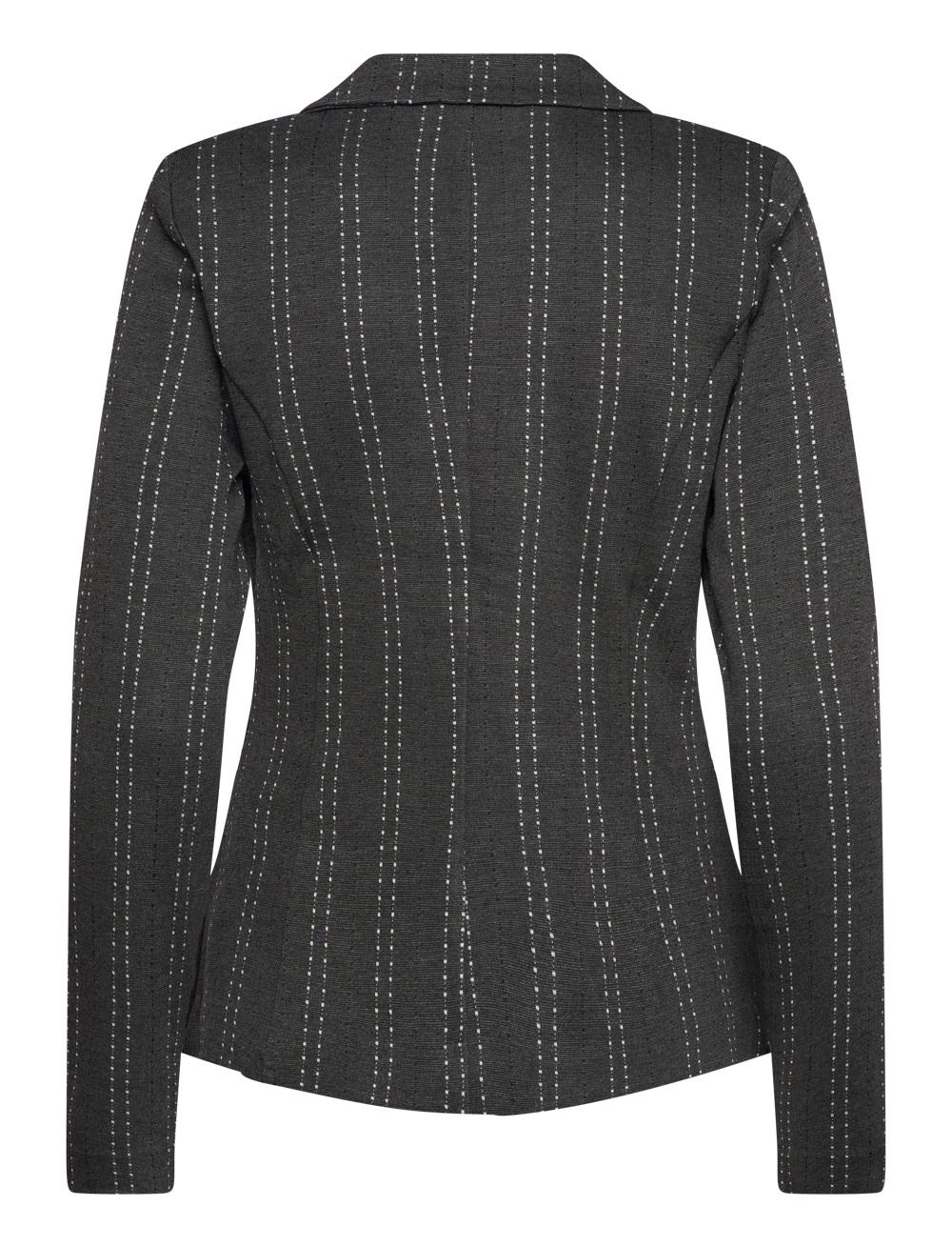 ICHI - IHRUTI BL14 - enkeltspente blazere - dark grey melange stripe - 1