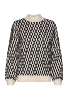 ICHI IHKAMARA LS14 - ICHI - METEORITE W. BLACK LUREX / cream