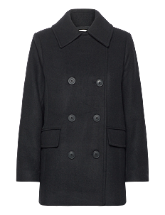 InWear PerryIW Sailor Coat - Vinterjakker - BLACK / black