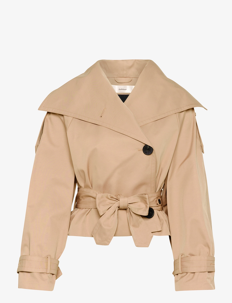 InWear UmayaIW Short Trench - Kåper - TANNIN / beige