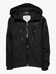 ISBJÖRN of Sweden MONSUNE Hardshell Jacket Teens - Skall- og regnjakker - BLACK / black