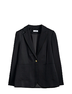 Ivo Nikkolo Linen-Blend Blazer, BLUME - Kolleksjoner - BLACK / black