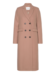 IVY OAK Double Breasted Coat - Kåper - CAMEL / beige