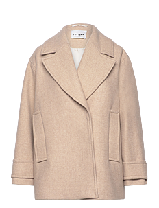 IVY OAK Pea Coat - Vinterjakker - SAND MELANGE / beige