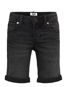 Jack & Jones JJIRICK JJORIGINAL SHORTS MF 2350 SN JNR - Shorts - BLACK DENIM / black