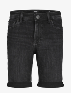 Jack & Jones JJIRICK JJORIGINAL SHORTS AM 600 JNR - Shorts - BLACK DENIM / black