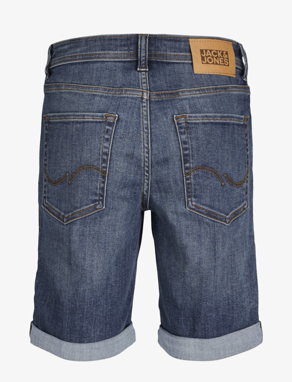 Jack & Jones - JJIRICK JJORIGINAL SHORTS AM 600 JNR - denimshorts - blue denim - 1