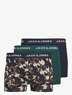 Jack & Jones JACCAMOFLAGE TRUNKS 3 PACK JNR - Underbukser - NAVY BLAZER / multi