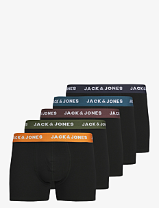 Jack & Jones JACOLIVER SOLID TRUNKS 5 PACK JNR - Underbukser - BLACK / black