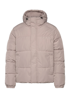 Jack & Jones JJEBRADLEY PUFFER HOOD SN - Jakker - ATMOSPHERE / beige