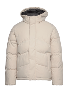 Jack & Jones JJWORLD PUFFER JACKET - Jakker - MOONBEAM / beige