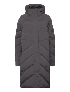 Jack Wolfskin MARIENPLATZ COAT W - Kåper - PHANTOM / black