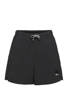 Jack Wolfskin TEEN SHORTS B - Shorts - GRANITE BLACK / black