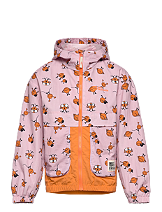 Jack Wolfskin SMILEYWORLD AOP JKT K - Skall- og regnjakker - ICON WATER LILY / pink/rose