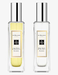 Jo Malone London Scent Pairing Duo Lime Basil & Mandarin + Wood Sage & Sea Salt - Gave ved kjøp - CLEAR / undefined