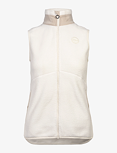 Johaug Fusion Pile Vest - Vester - TOFU / white