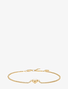 Julie Sandlau Love Bracelet ‐ Gold - Lenkearmbånd - GOLD / gold