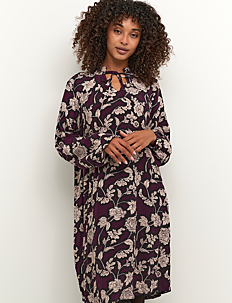 Kaffe KAzarina Dress - Kaffe - WINETASTING / SAND FLOWER / multi