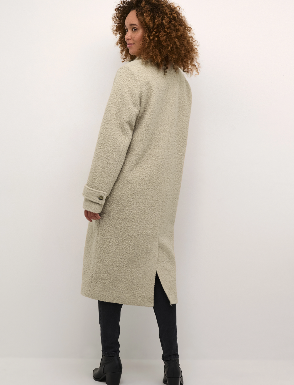 Kaffe - KAannelise Coat - kåper - feather gray - 3