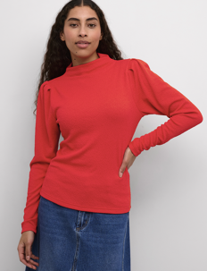 Kaffe KArobin Blouse - Kaffe - FIERY RED CC. / red