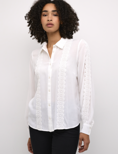 Kaffe KAsabrina Shirt - Kaffe - CHALK / white