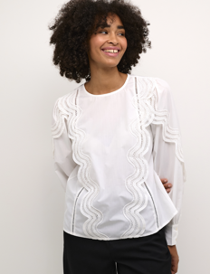 Kaffe KAchristine Blouse - Kaffe - OPTICAL WHITE / white