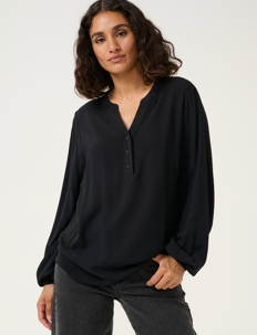 Kaffe KAmathilde Blouse - Kaffe - BLACK DEEP / black