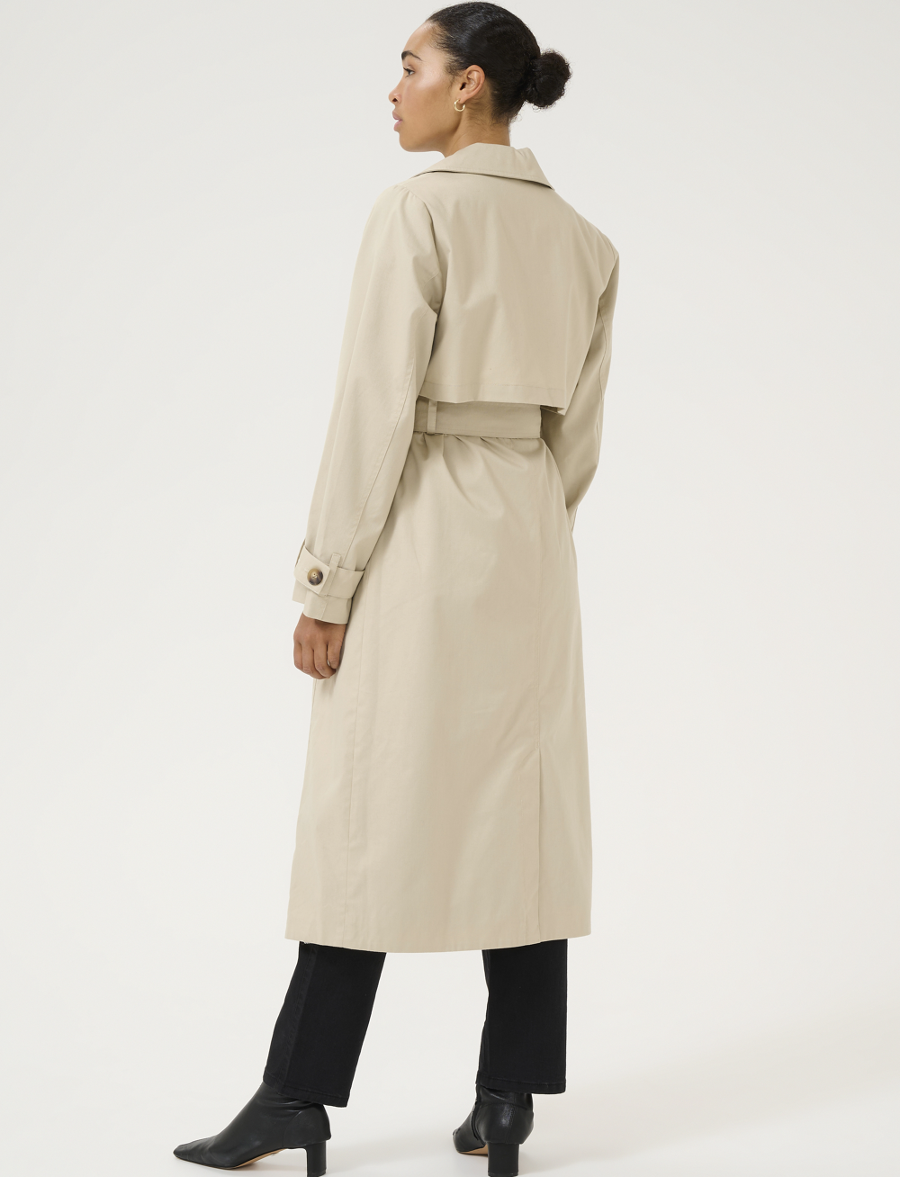 Kaffe - KApatricia Trench Coat - trenchcoats - feather gray - 3