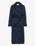 KApatricia Trench Coat - MIDNIGHT MARINE