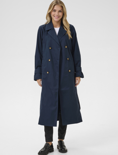 Kaffe KApatricia Trench Coat - Kaffe - MIDNIGHT MARINE / navy