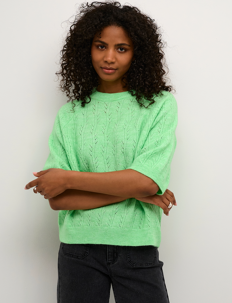 Kaffe KAtella Pullover - Kaffe - SPRING BOUQUET MELANGE / green