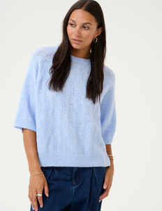 Kaffe KAtella Pullover - Kaffe - WINDSURFER MELANGE / blue