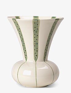 Kähler Signature Vase - Vaser - GREEN / green