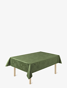 Kähler Hammershøi Poppy Damask tablecloth 150x320 cm green - Juletekstiler - GREEN / green