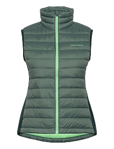 Kari Traa EMILIE DOWN VEST - Vester - DUSTY MIDTONE GREEN / green