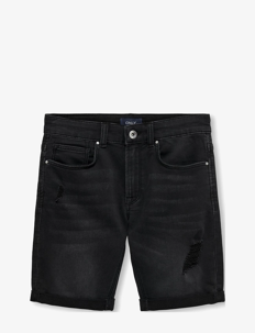 Kids Only KOBPLY SHORTS JOG PIM3199 NOOS - Shorts - WASHED BLACK / black