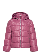 KOGNEWEMMY SAVANNAH QUILTD JACKET CP OTW - RED VIOLET