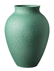 Knabstrup Keramik Knabstrup vas H 12.5 cm white - Knabstrup Keramik - VERDIGRIS GREEN / green