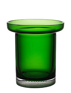 Kosta Boda LIMELIGHT TULIP VASE APPLE GREEN  H 195MM - Vaser - GREEN / green