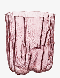 Kosta Boda Crackle vase - Kosta Boda - PINK / pink/rose