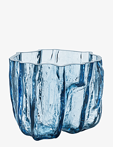 Kosta Boda Crackle vase - Vaser - CIRKULAR BLUE / blue