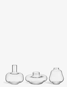 Kosta Boda Kappa vases 3-pack - Kosta Boda - CLEAR / undefined