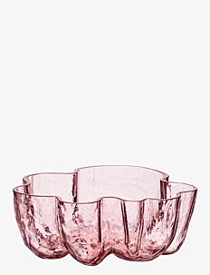 Kosta Boda Crackle bowl - Kosta Boda - PINK / pink/rose