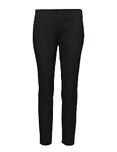 Lauren Ralph Lauren Stretch Twill Skinny Pant - Bukser - BLACK / black