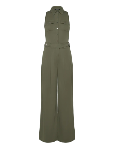 Lauren Ralph Lauren Jersey Wide-Leg Sleeveless Jumpsuit -  - undefined / undefined